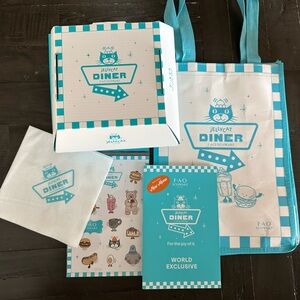Exclusive Jellycat Diner Accessory bundle from FAO Schwarz in NYC